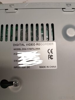 Kamerový systém 8 x kamery + DVR NVR - 4