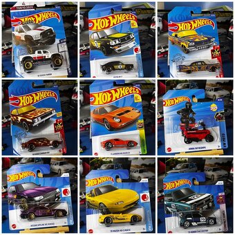 Hot wheels autíčka - 4
