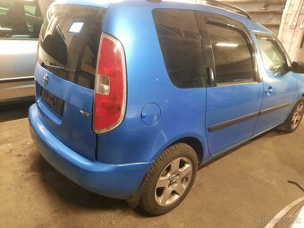 Rozpredam Skoda Roomster 1,4tdi 51kw farba modra 9471, - 4