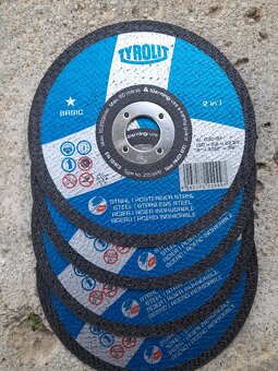 Rezacie a brúsne kotúče  na železo,nerez - 4
