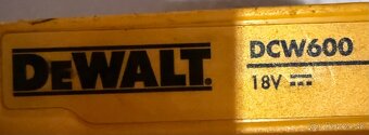 Dewalt aku ohranovacia freza DCW600 - 4