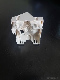 R&M podlahová / do žľabu, pre 2xRJ45, 45x45 mm - 4