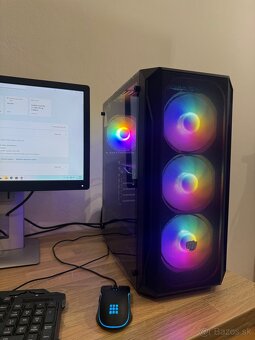 Herná zostava gtx 1060 6GB, i5, ssd, Win 11, monitor - 4