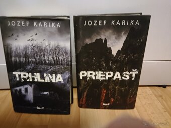 Jozef Karika 2 Knihy - Priepasť a Trhlina za Super Cenu 12 E - 4