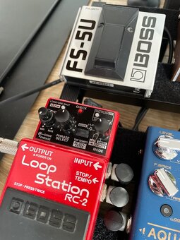 Boss RC-2 Loop Station + Boss FS-5U - 4