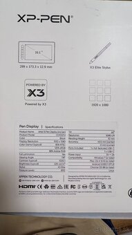 Grafický tablet XP Pen Artist 10 2nd Gen X3 - 4