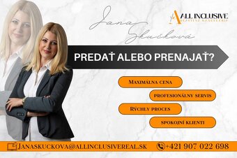 ALL INCLUSIVE l VÝRAZNÁ ZĽAVA l NA PREDAJ 4 IZBOVÝ RD, DOLNÝ - 4
