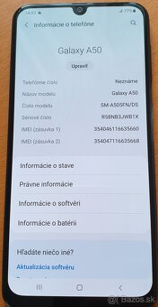 Samsung A50 4GB/128GB TOP STAV - 4