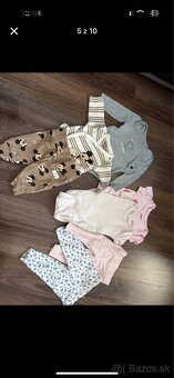 Balík oblečenia 50/56 cca 79ks - 4