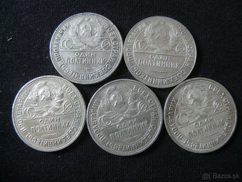 Mince Rusko - rubel, kopejky strieborné. - 4