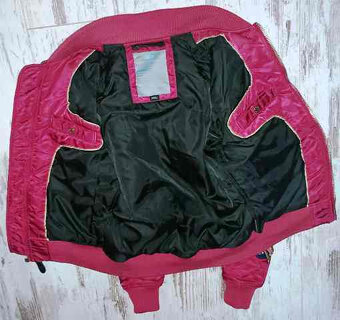 Bunda ALPHA INOUSTRIES - veľkosť Small - 4