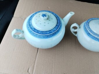 Čínsky ryžový porcelán 15ks - 4