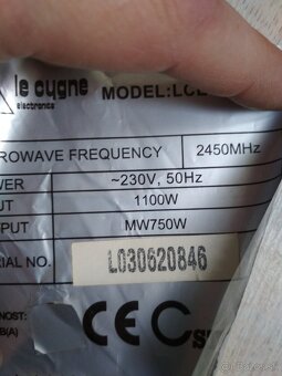Transformator z mikrovlnky 750W, 700W - 4