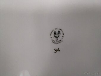 Originál h&c rosa porcelán - 4