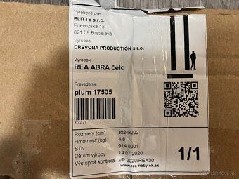 Predám čelo na detskú posteľ Drevona REA ABRA - 4