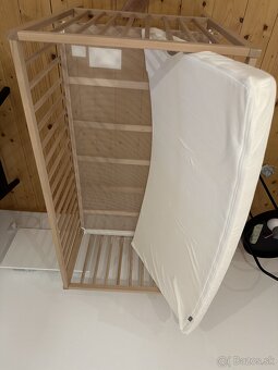 IKEA postielka SNIGLAR + madrac PLUTIG - 4