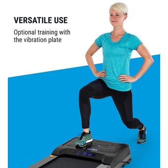 Bežiaci pás s vibračnou plošinou Klarfit - 4