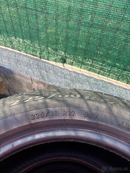 Predám Letne Pirelli 225/60r17 - 4
