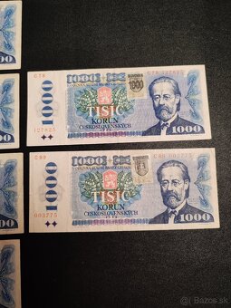 1000 kčs, Slovenský kolok, 1985, 23€ kus - 4
