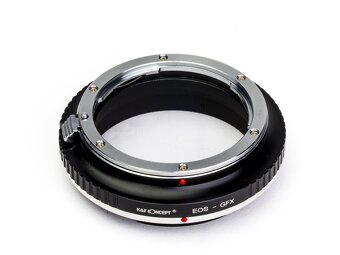 Fujifilm adaptér K&F Concept EOS-GFX bez AF, bez komunikačný - 4