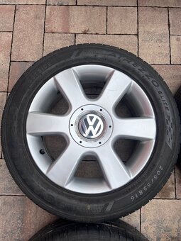 Orig. hliníkové disky VW R16, 5x112 - 4