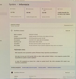 Dell precision 3620 Tower 32GB RAM - 4