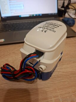 Plne automatické kalové čerpadlo 1100GPH 12V - 4