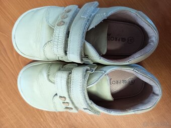 Kožené Barefoot topánky Protetika Beige- 31 - 4