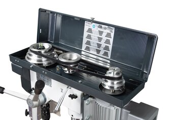 Masivní sloupová vrtačka s ukazatelem otáček - 4