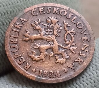Československé medené 10haliere. - 4