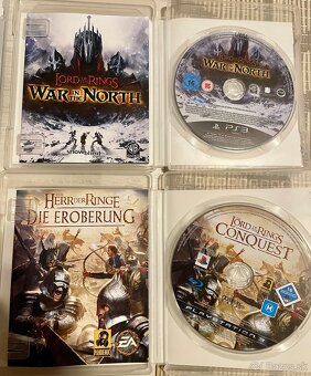 PlayStation 3 Lord of the Rings 4x hra - 4