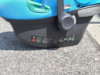 Autosedačka vajíčko CYBEX Aton S2 i-Size Beach Blue - 4