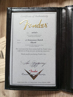 Fender stratocaster 57 relic custom shop - 4