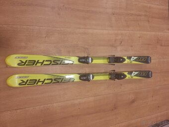 Predám lyže Fischer RC4 140cm - 4