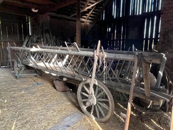 Drevený voz - rebriňak - 4