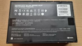 NVIDIA GeForce RTX NVLink HB Bridge 4-Slot for 30 Series - 4