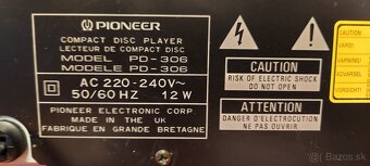 Predám CD prehrávač Pioneer PD-306 - 4