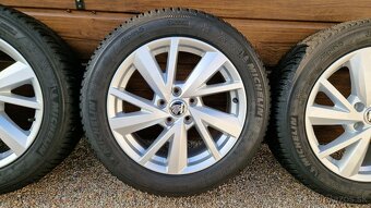 Zimná sada originál Škoda Superb 3, 5x112 R17 - 4