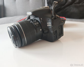 Predám Canon EOS 600D s príslušenstvom – skvelý foťák pre za - 4