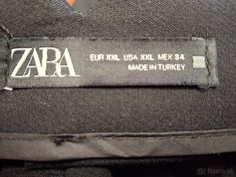 XXL Čierne nohavice ZARA - NOVÉ - 4