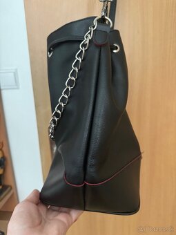 Armani Jeans čierna vaková kabelka - 4