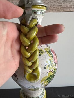 Zaujimaby vysoky taliansky krigel rucne malovany - 4