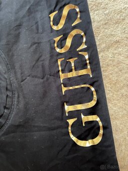 Cierne tricko s kratkym rukavom s logom S - 4