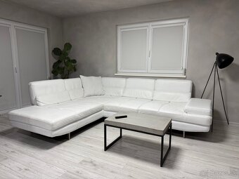 Rohová sedačka kožená (Eurosofa) - 4