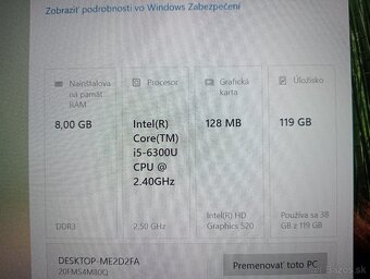 Lenovo Thinkpad T460,Intel core i5 ,8gb ram ,120gb ssd - 4