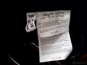 Armani Jeans dámske nohavice čierne   M-28 - 4