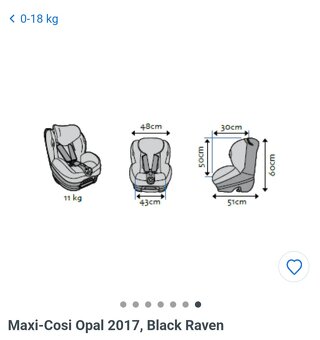 Autosedačka Maxi Cosi 0-18kg - 4