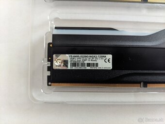 G.SKILL Trident Z5 RGB DDR5 32GB (2x16) 6400 CL32 v záruke - 4