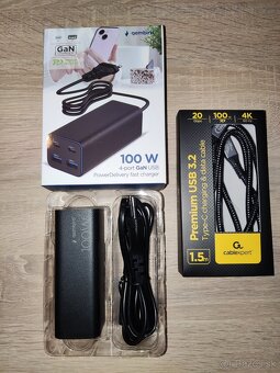 100W rychlo nabijacka GaN Gembird - 4