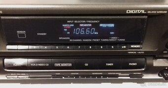 5.1 zvuk =220W video Receiver TECHNICS SA-GX390, JAPAN, AR31 - 4